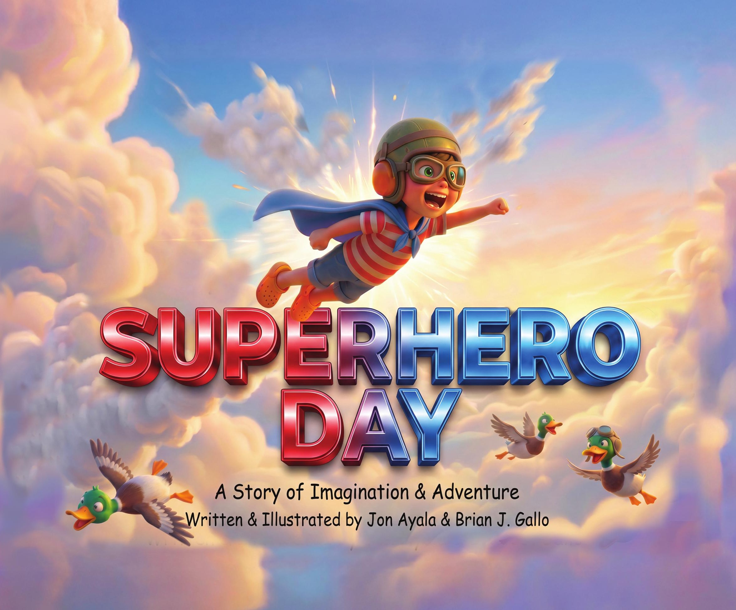Superhero Day Book Cover
